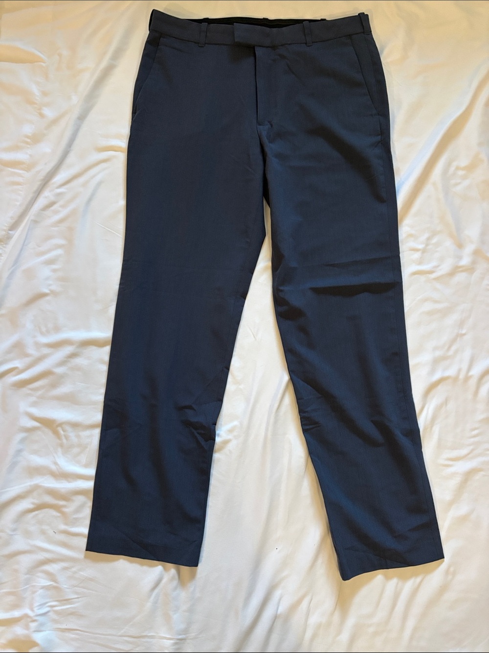 Van Heusen Men's Navy Straight-Leg Dress Pants
